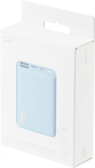 Мобильный аккумулятор ZMI QB817 10000mAh QC3.0/PD3.0 22.5W 3A 2xUSB-A/USB-C голубой (QB817 BLUE)