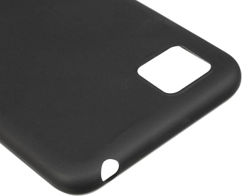 Чехол (клип-кейс) BoraSCO для Honor 9S Silicone Case черный (38857)