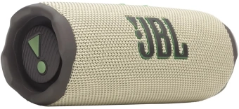 Колонка порт. JBL Flip 7 бежевый/зеленый 35W 1.0 BT 4800mAh (JBLFLIP7SAND)