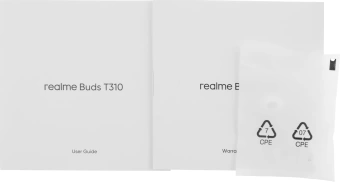 Гарнитура внутриканальные Realme Buds T310 белый беспроводные bluetooth в ушной раковине (6941764436893)