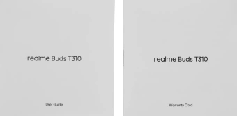 Гарнитура внутриканальные Realme Buds T310 черный беспроводные bluetooth в ушной раковине (6941764436886)