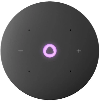 Умная колонка Yandex Станция Мини 3 Алиса серый 12W 1.0 BT/Wi-Fi (YNDX-00027GRY)