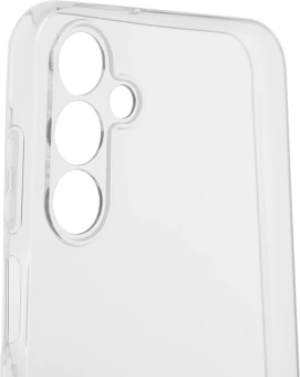 Чехол (клип-кейс) BoraSCO для Samsung Galaxy A15 Silicone Case прозрачный (72885)