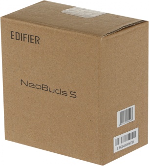 Гарнитура внутриканальные Edifier NeoBuds S черный беспроводные bluetooth в ушной раковине