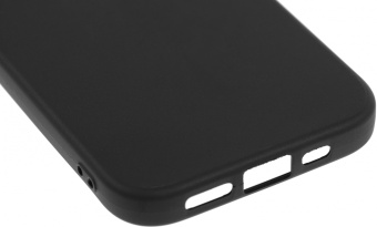 Чехол (клип-кейс) BoraSCO для Apple iPhone 15 Pro Silicone Case черный (72416)