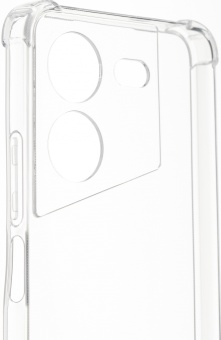 Чехол (клип-кейс) BoraSCO для Tecno Pova 5 Bumper Case прозрачный (72321)
