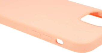 Чехол (клип-кейс) Deppa для Apple iPhone 12/12 Pro Liquid Silicone розовый (87712)