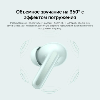 Гарнитура внутриканальные Xiaomi Redmi Buds 6 черный беспроводные bluetooth в ушной раковине (BHR9251GL)