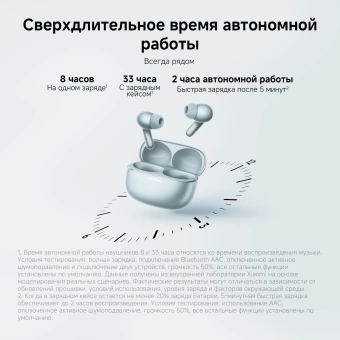 Гарнитура внутриканальные Xiaomi Redmi Buds 8 Pro черный беспроводные bluetooth в ушной раковине (BHR08GOGL)