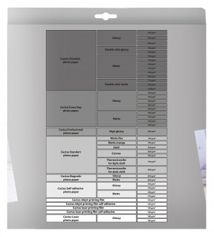 Фотобумага Cactus CS-MA6230500 A6/230г/м2/500л./белый матовое для струйной печати
