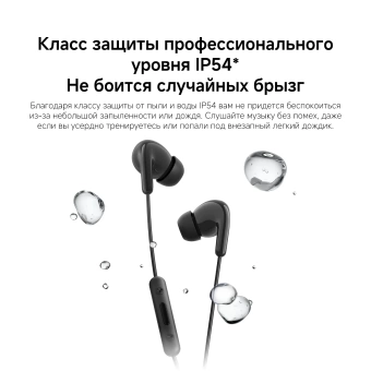 Гарнитура внутриканальные Xiaomi Type-C Earphones 1.25м белый проводные крепление за ухом (BHR8931GL)