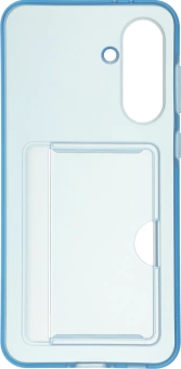 Чехол (клип-кейс) Samsung для Samsung Galaxy A36 Card Slot Case A36 голубой (EF-OA366TLEGRU)