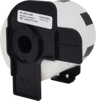 Картридж ленточный Cactus CS-DK11209 DK-11209 черный для Brother P-touch QL-500, QL-550, QL-700, QL-800