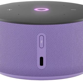 Умная колонка Yandex Станция Мини 3 Алиса лиловый 12W 1.0 BT/Wi-Fi (YNDX-00027LIL)