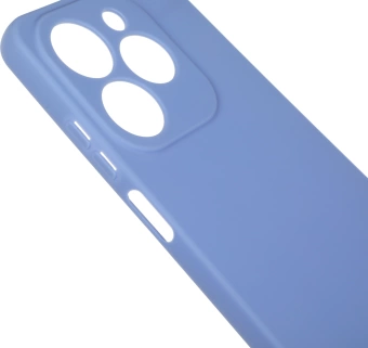 Чехол (клип-кейс) BoraSCO для Infinix Hot 40i/Smart 8/8 Plus/8 Pro Silicone Case лавандовый (72662)