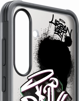 Чехол (клип-кейс) Samsung для Samsung Galaxy S25+ Rugged Flipsuit Case S25+ черный/прозрачный (EF-JS936CBEGRU)