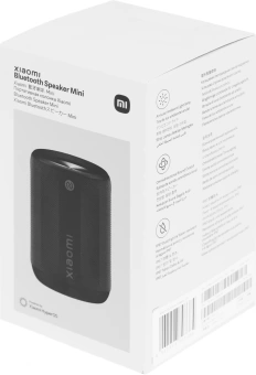 Колонка порт. Xiaomi Mini черный 6W 2.0 BT 10м 2000mAh (QBH4274GL)