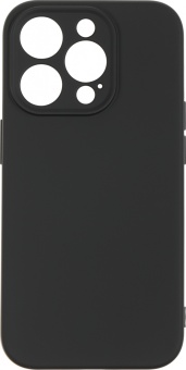 Чехол (клип-кейс) BoraSCO для Apple iPhone 15 Pro Microfiber Case черный (72429)