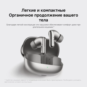 Гарнитура внутриканальные Xiaomi Buds 5 Pro BT белый беспроводные bluetooth в ушной раковине (BHR9642GL)