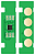 Чип тонер-картриджа Cactus CS-CHIP-H-W2071A (117A/W2071A) синий 700стр