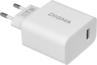 Сетевое зар./устр. Digma DGWC-1U-2.1A-WG 10.5W 2.1A USB универсальное белый