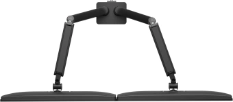 Кронштейн для мониторов Cactus CS-VM-MD-72-BK черный/белый 17"-32" макс.9кг настольный поворот и наклон