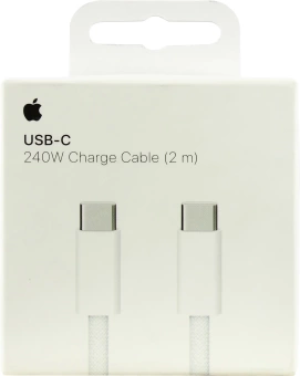 Кабель Apple A2794 MU2G3ZM/A USB Type-C (m)-USB Type-C (m) 2м белый коробка