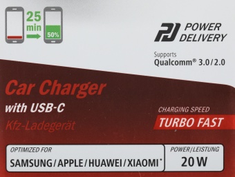 Автомобильное зар./устр. Hama H-210569 20W 1.67A+3A+2.22A (PD) USB универсальное черный (00210569)