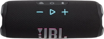 Колонка порт. JBL Flip 7 черный/оранжевый 35W 1.0 BT 4800mAh (JBLFLIP7BLKO)