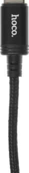 Кабель Hoco X89 Wind iP USB Type-C (m)-Lightning (m) 1м черный коробка