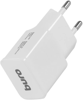 Сетевое зар./устр. Buro TJ-248W 12W 2.4A (QC) USB-A универсальное белый