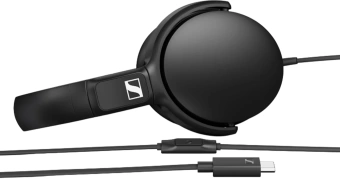 Гарнитура накладные Sennheiser HD 400 U 1.4м черный проводные в ушной раковине (800126)