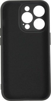 Чехол (клип-кейс) BoraSCO для Apple iPhone 15 Pro Microfiber Case черный (72429)