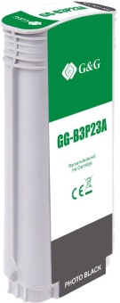 Картридж струйный G&G №727 GG-B3P23A фото черный (130мл) для HP DJ T920/T1500