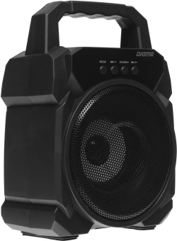 Колонка порт. Digma D-PS1500 черный 10W 1.0 BT 10м 500mAh (SP1500B)
