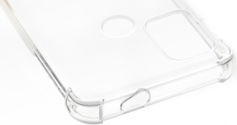 Чехол (клип-кейс) для Motorola Moto G20 Brosco прозрачный (MOTO-G20-HARD-TPU-TRANSPARENT)