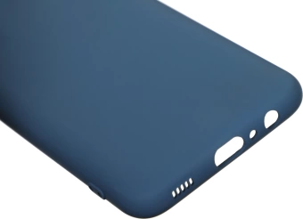 Чехол (клип-кейс) BoraSCO для Samsung Galaxy A03 Microfiber Case синий (70093)