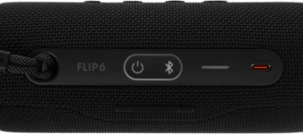 Колонка порт. JBL Flip 6 черный 30W 1.0 BT 10м 4800mAh (JBLFLIP6BLK)
