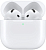 Гарнитура вкладыши Apple AirPods 4 A3050,A3053,A3058 белый беспроводные bluetooth в ушной раковине (MXP63ZA/A)