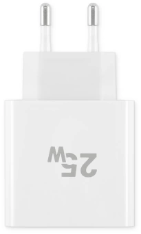 Сетевое зар./устр. Digma DGWC-3U-5A-WG 30W 3A (PD+QC) 3xUSB универсальное белый