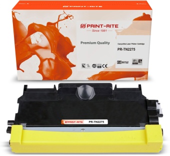 Картридж лазерный Print-Rite TFB623BPU1J PR-TN2275 TN-2275 черный (2600стр.) для Brother HL 2240/2240R/2250/2250DN/2250DNR