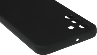 Чехол (клип-кейс) BoraSCO для Samsung Galaxy A15 Silicone Case черный (72783)