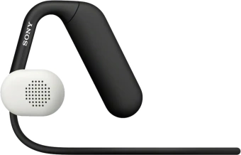 Гарнитура накладные Sony WI-OE610 черный/белый беспроводные bluetooth нашейный держатель (WI-OE610/BQ E)
