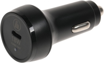 Автомобильное зар./устр. Hama H-183327 18W 3A (PD+QC) USB Type-C универсальное черный (00183327)