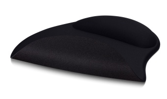 Коврик для мыши Buro BU-GEL Мини черный 225x190x2мм (BU-GEL/BLACK)