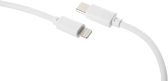 Кабель Buro PD18W USB Type-C (m)-Lightning (m) 1м белый