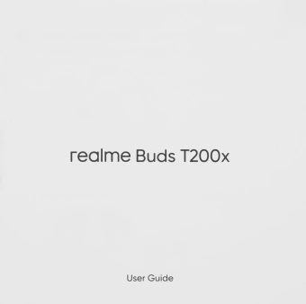 Гарнитура внутриканальные Realme Buds T200x белый беспроводные bluetooth в ушной раковине (6941764471900)