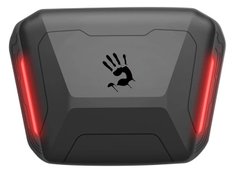 Гарнитура внутриканальные A4Tech Bloody M70 черный/красный беспроводные bluetooth в ушной раковине (M70 BLACK+ RED)