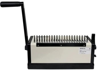 Переплетчик Office Kit B2125N A4/перф.23л.сшив/макс.500л./пластик.пруж. (4.5-51мм)
