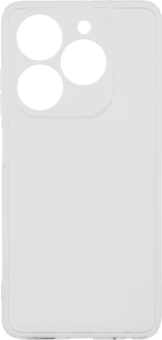 Чехол (клип-кейс) BoraSCO для Tecno Spark 20 Silicone Case прозрачный (72688)